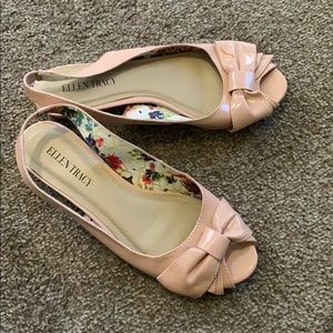 6M light/pastel pink flats